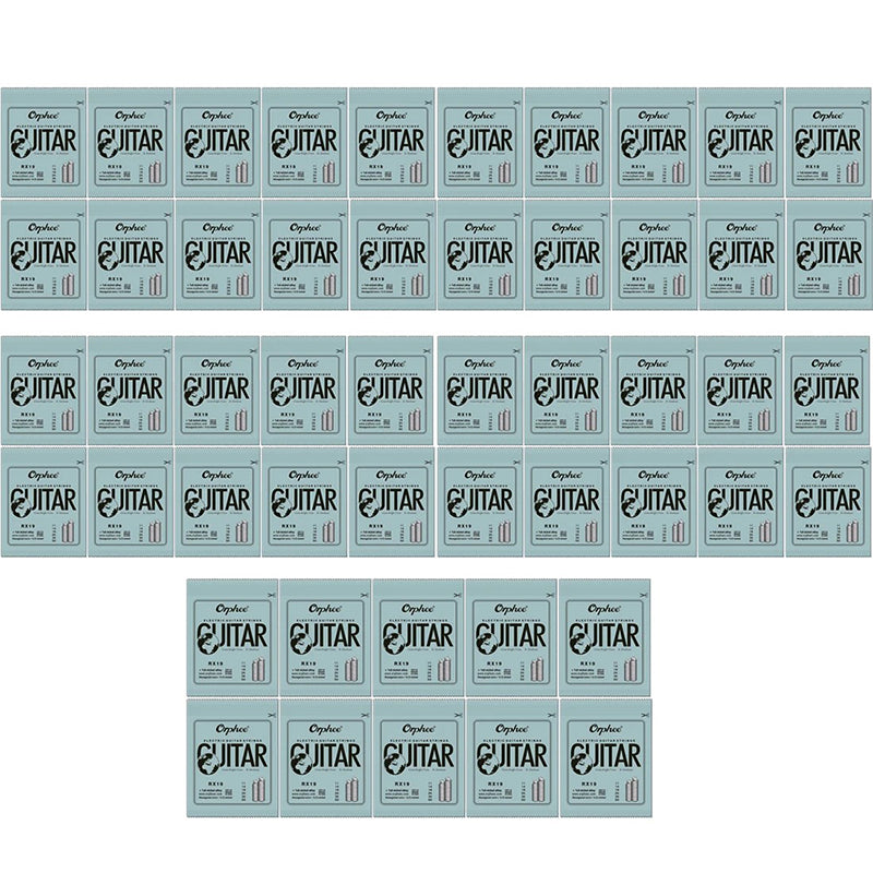 10/50 Set Orphee electric guitar 6 strings – clear and bright tone, durable carbon steel hex core