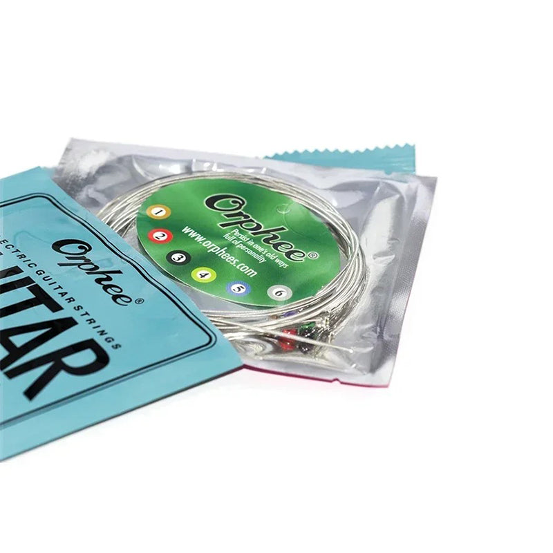 Cophée guitar strings in packaging on a white background