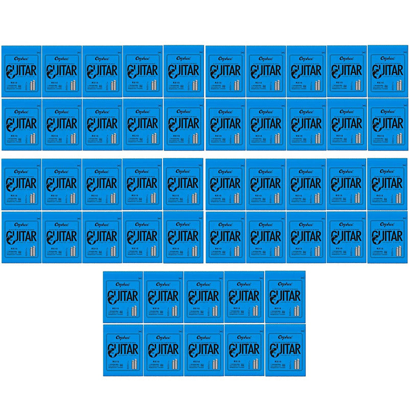 10/50 Set Orphee electric guitar 6 strings – clear and bright tone, durable carbon steel hex core