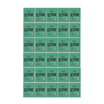 10/50 Set Orphee electric guitar 6 strings – clear and bright tone, durable carbon steel hex core